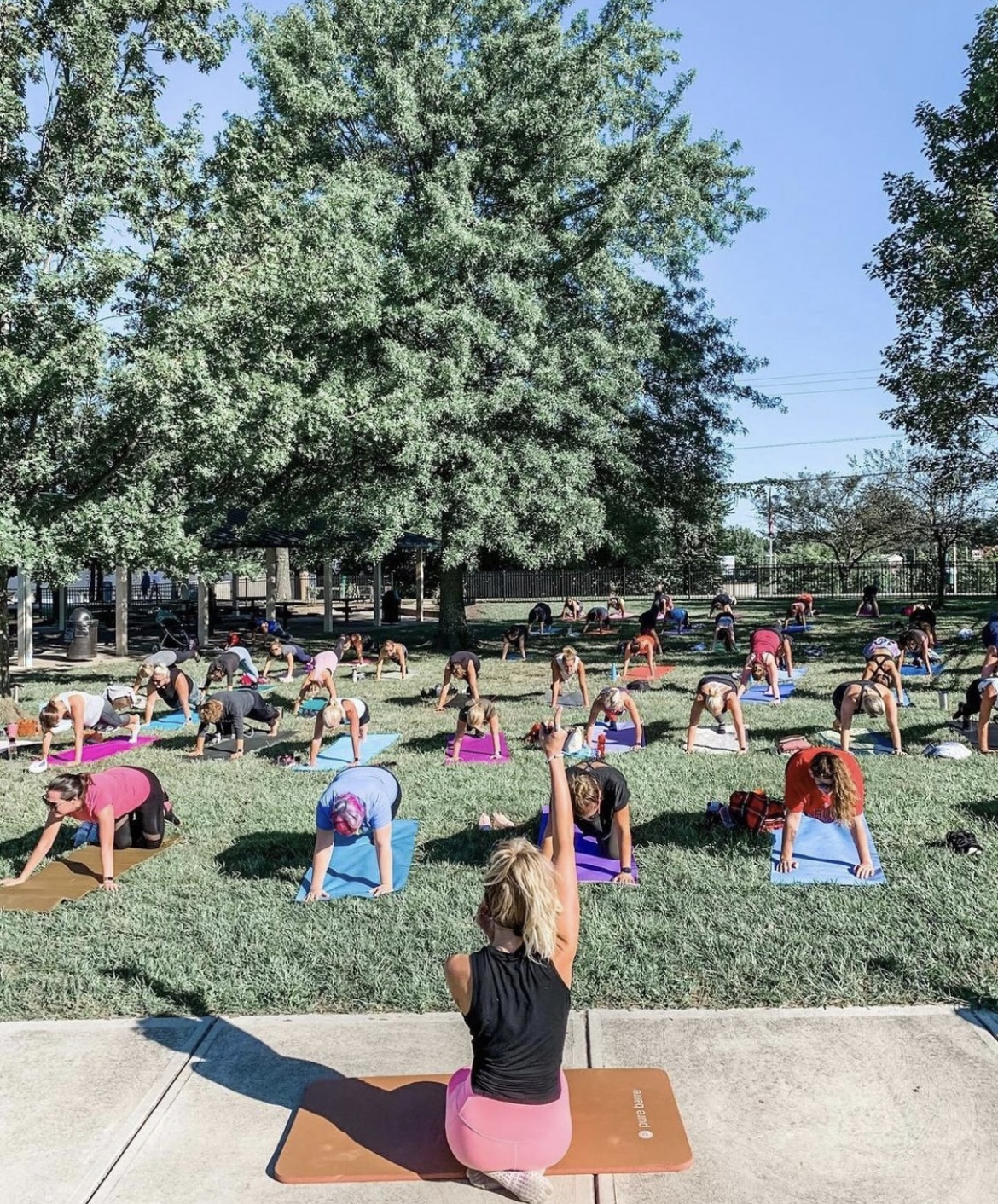 Pure Barre Popup at Delhi Parks