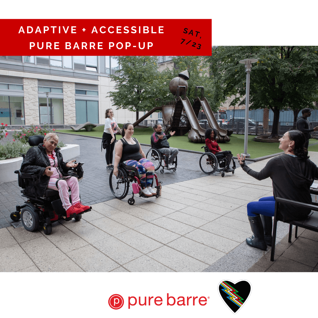 Adaptive & Accessible Pure Barre Pop-Up