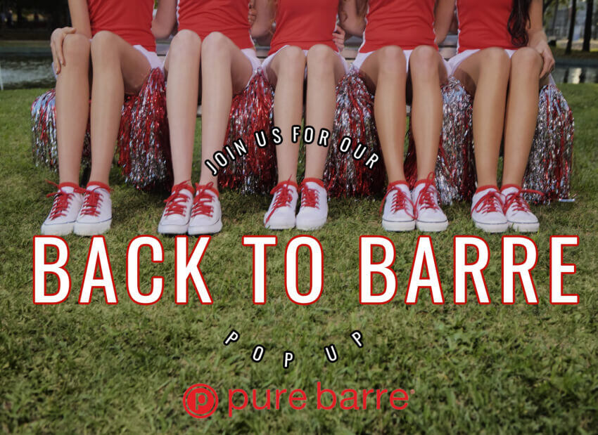 "Back to Barre" Pop Up Class!