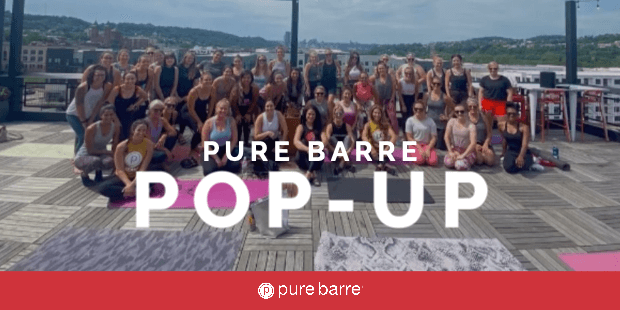 Pure Barre, Bubbles & Over Eden Rooftop