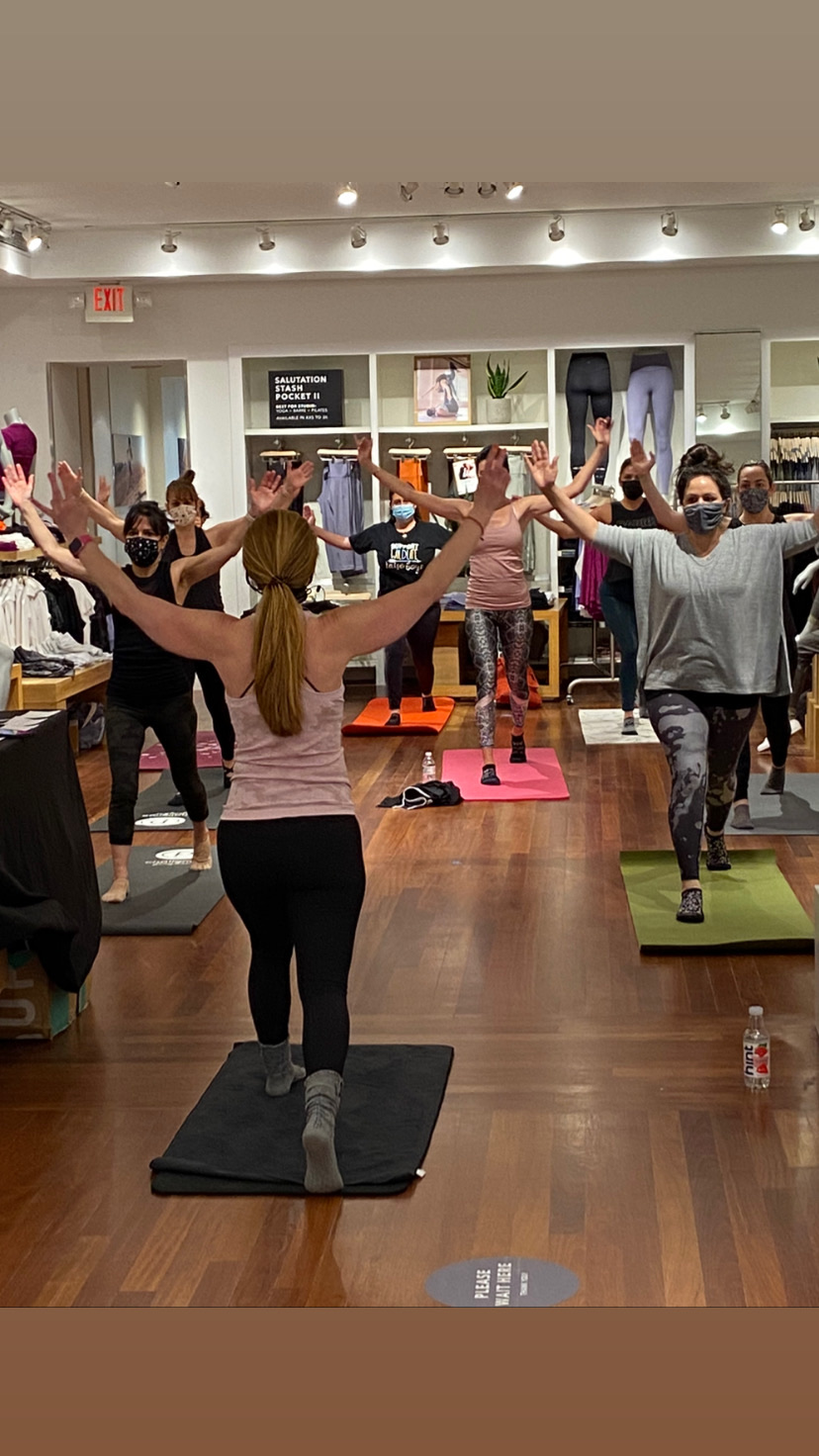 Athleta Friends & Family Pop-Up Class