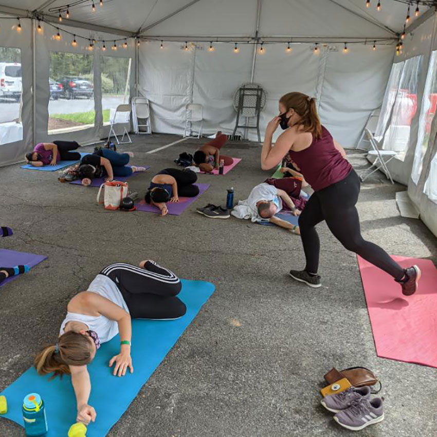 Barre & Brew at True Respite Brewing Company