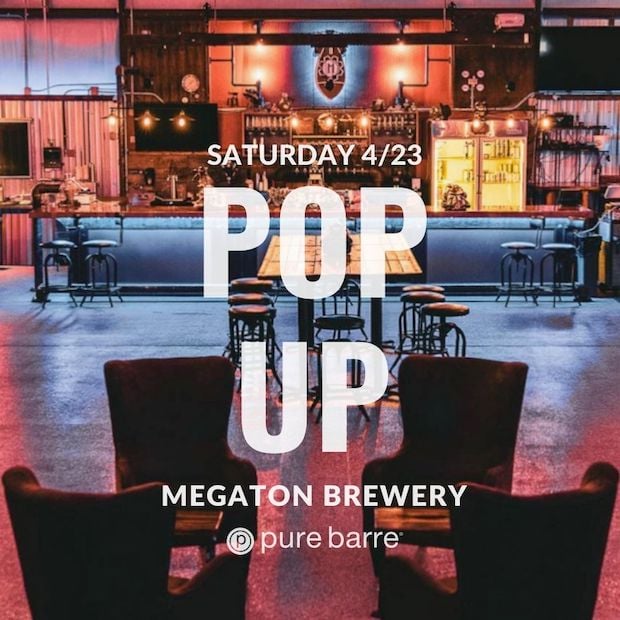 Pure Barre Pop Up at Megaton Brewery 