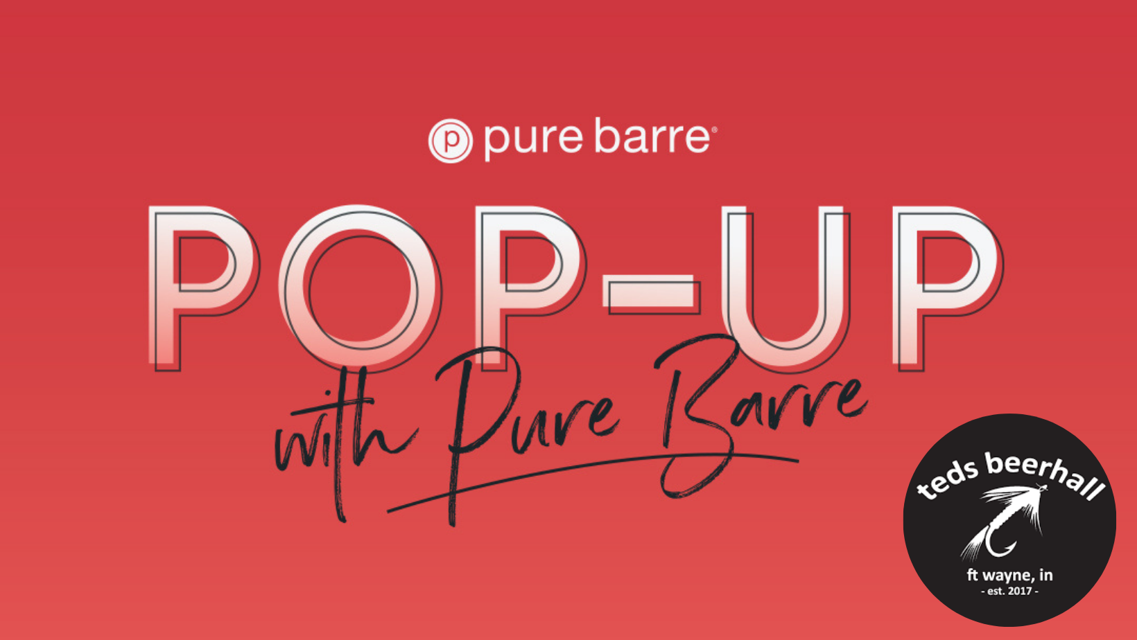 Pure Barre Fort Wayne Pop-Up With teds beerhall 