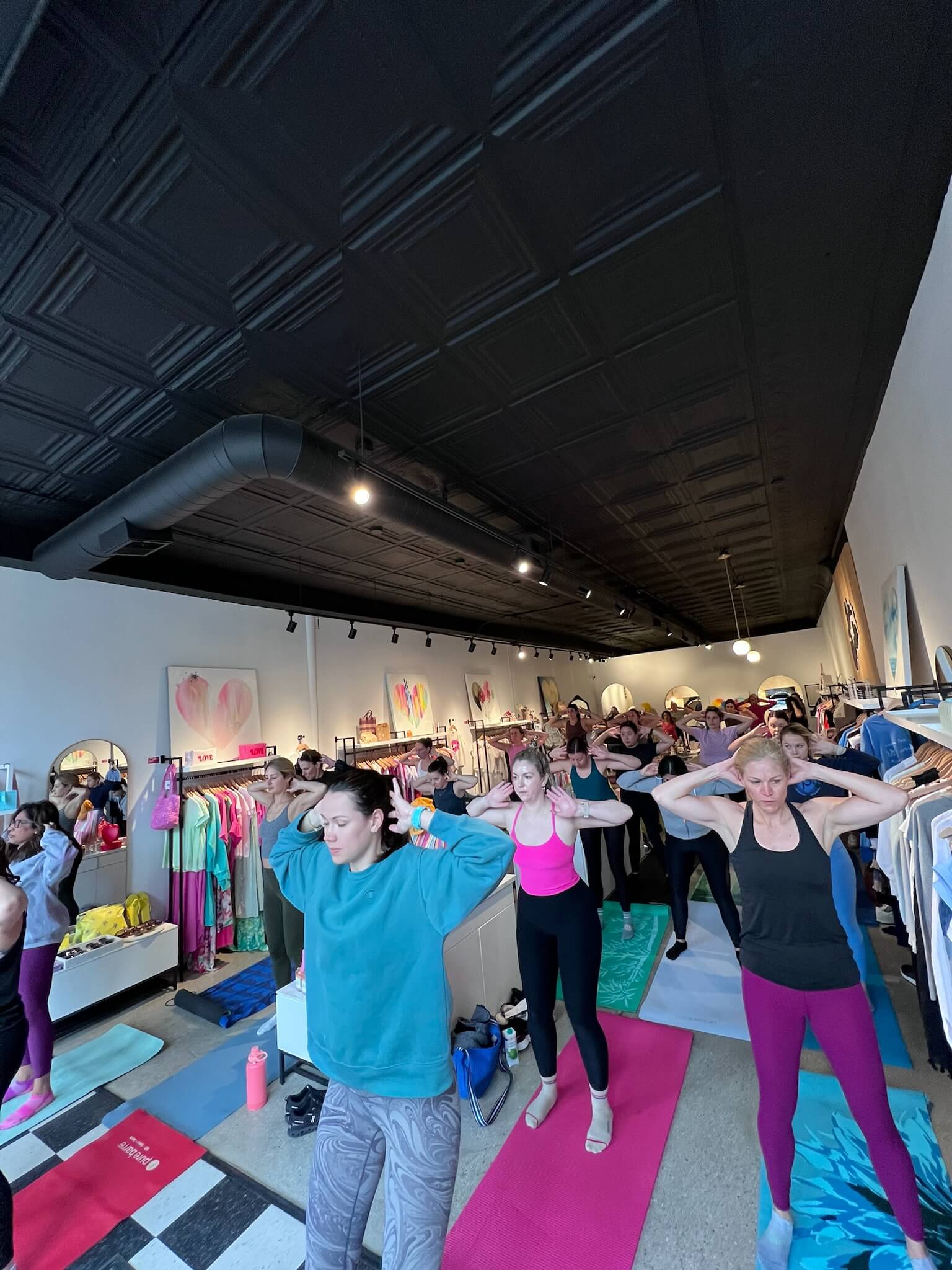 Pure Barre Pop Up at Love, Charlie