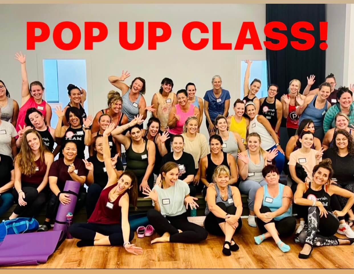 MORNING POP UP CLASS! September 22