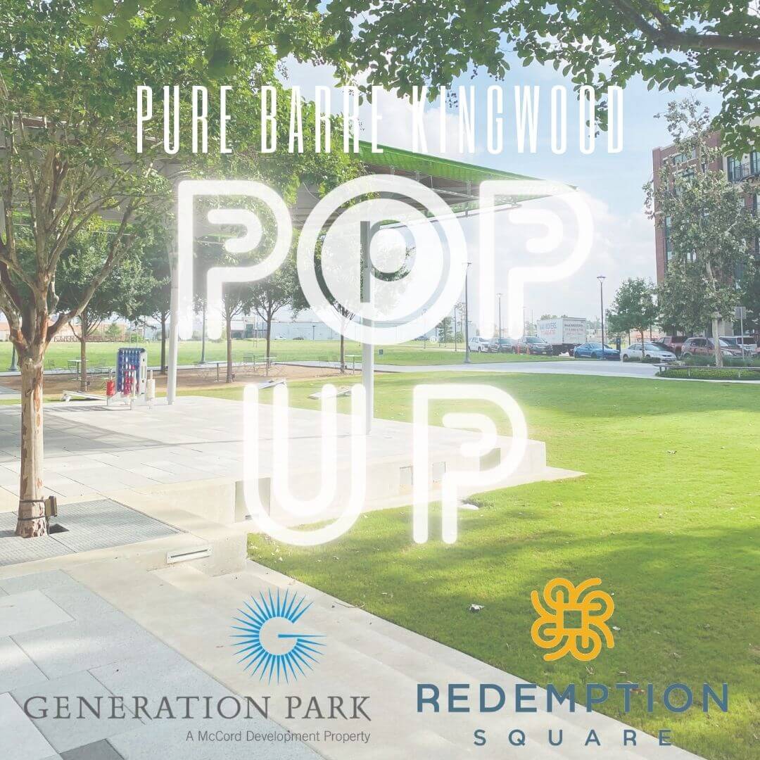 Pure Barre Pop-Up Class at Redemtion Square