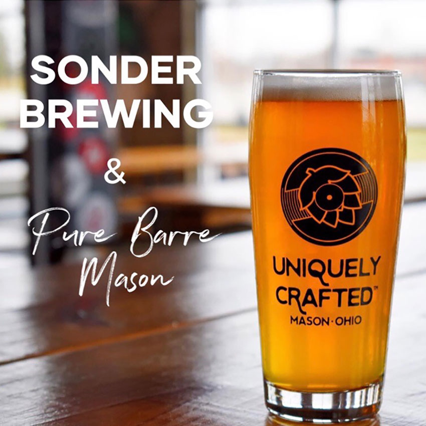 Pure Barre Pop Up at Sonder Brewing