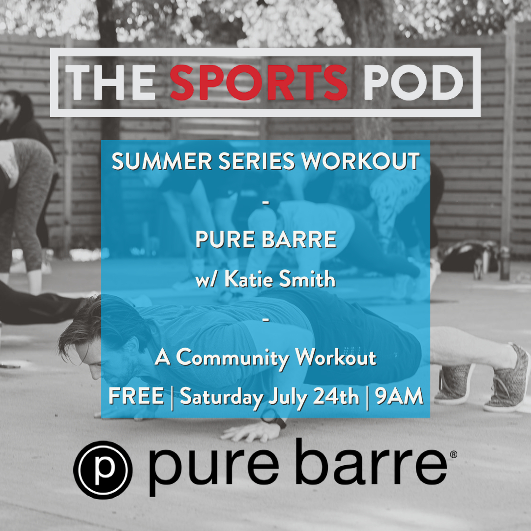 Sports Pod x Pure Barre Summer Series