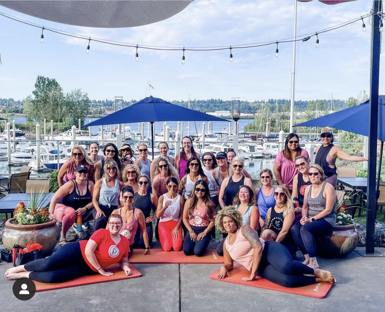 Pure Barre Pop-Up at 3 Sheets At the Harbor