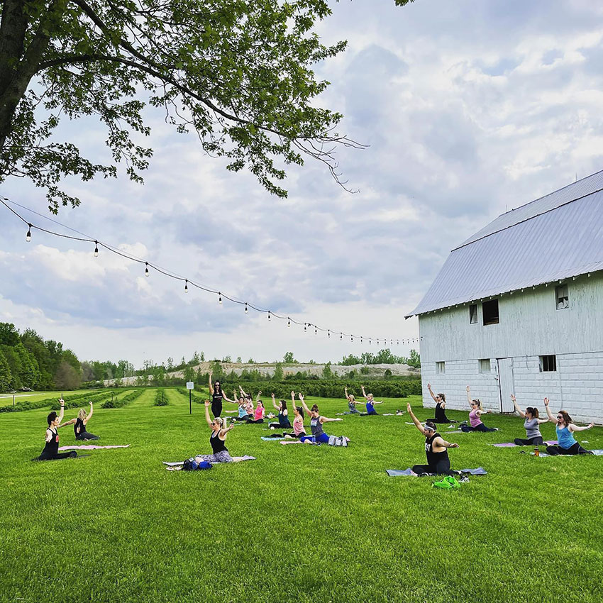 Outdoor Pop-Up at Spencer Farm Winery